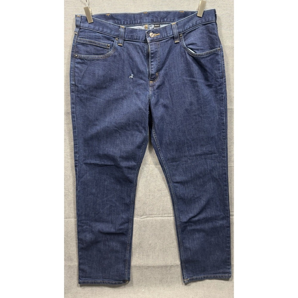 NWT Carhartt Men's Force Relaxed Fit Low Rise 5-Pocket Jean 36 X 32 BD4956-M